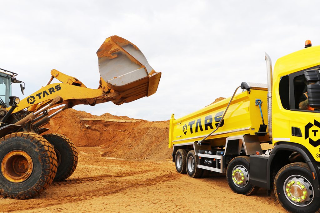 tars tipper lorry